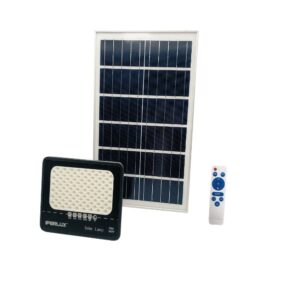 Proiettore LED 50w Luce Natura con Pannello Solare 750 Lumen